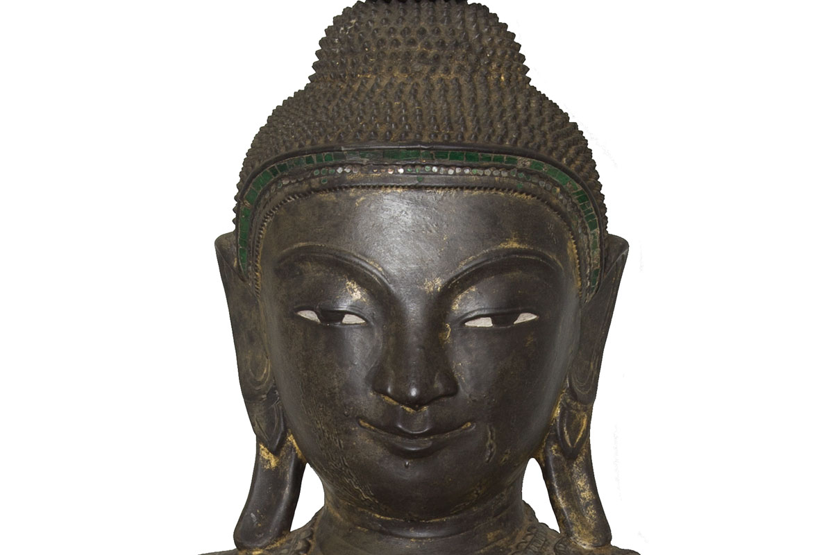 Burmese lacquer Buddha