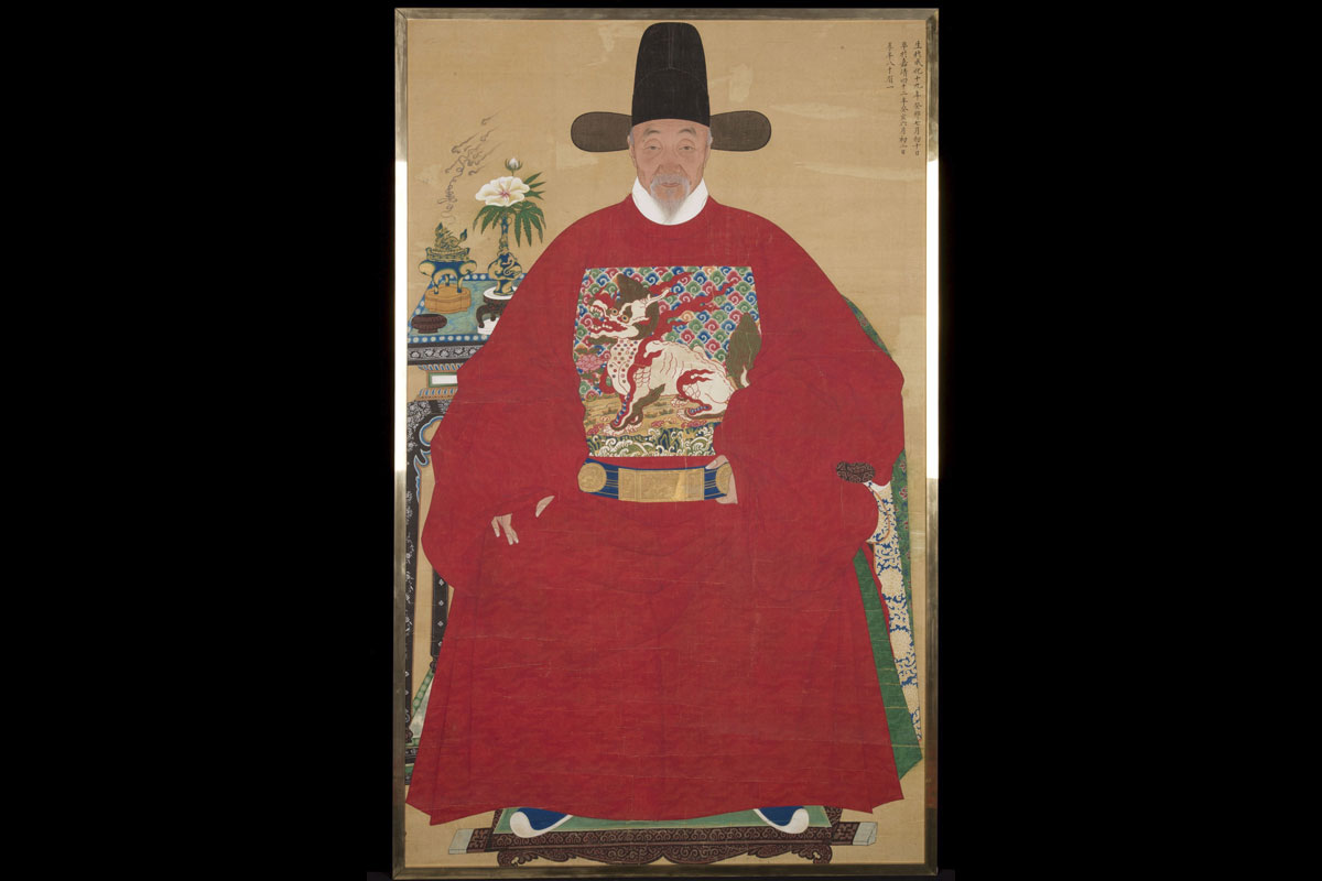 Jiajing portrait of an ancestor