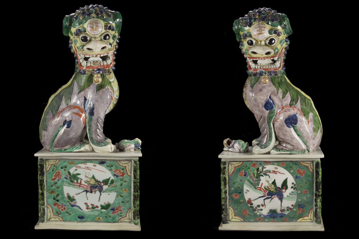 Kangxi Buddhistic lions