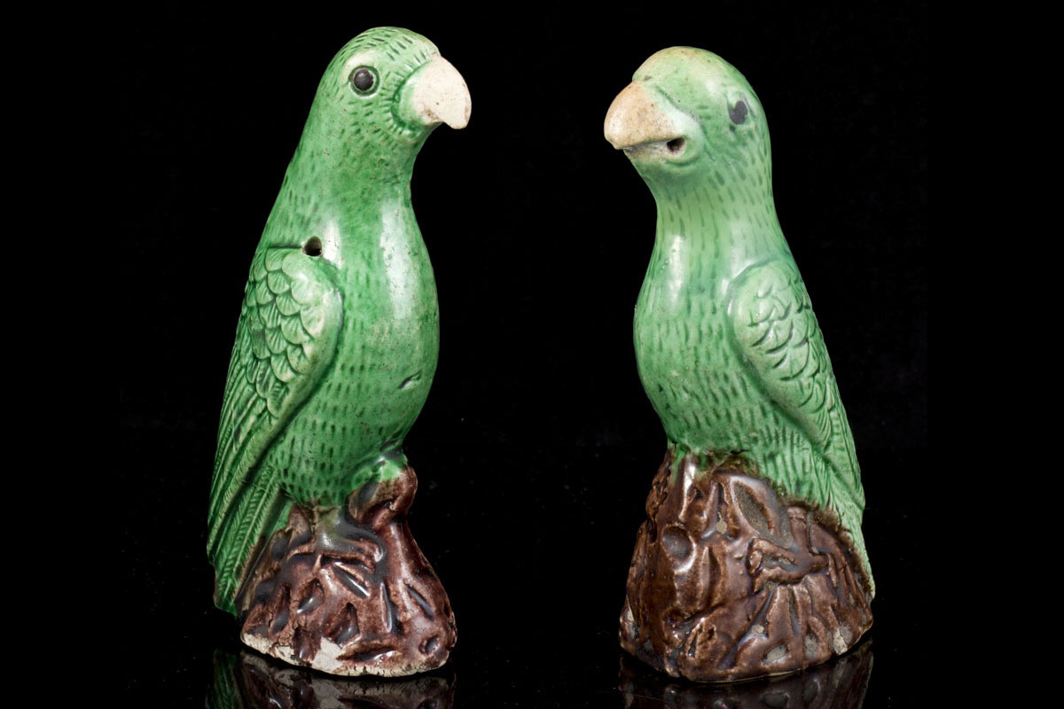 Kangxi parrots