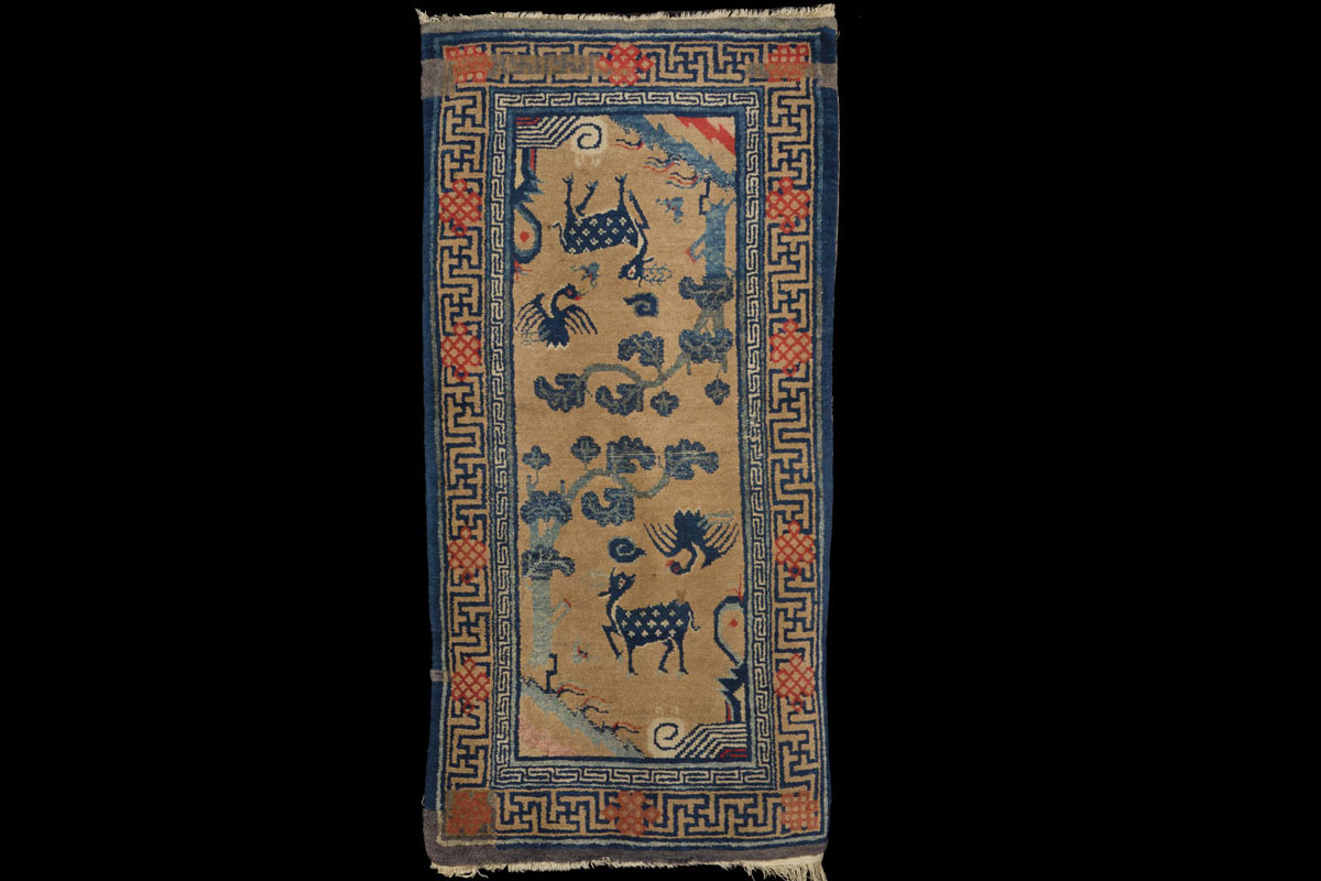 中国のアンティーク刺繍 中華刺繍（33） ＞ 両面刺繍・置物 ＞ 両面刺繍（富貴牡丹