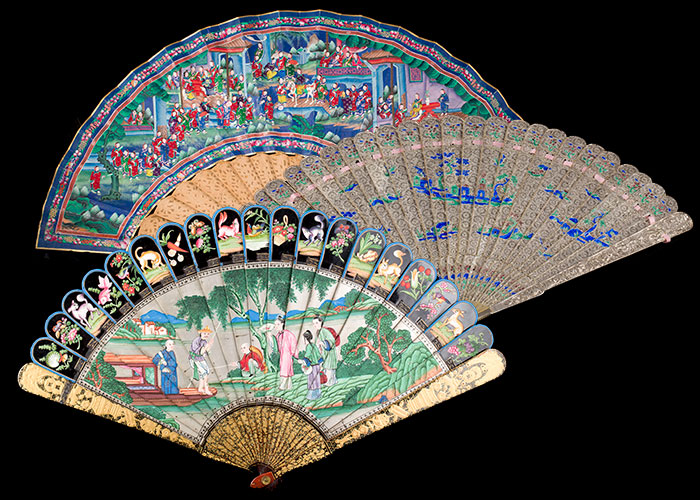 Antique Asian Fans collectibles